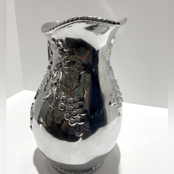 Lenox "Grape Weave" Pewter Beverage Pitcher NWOT - Picture 8 of 12